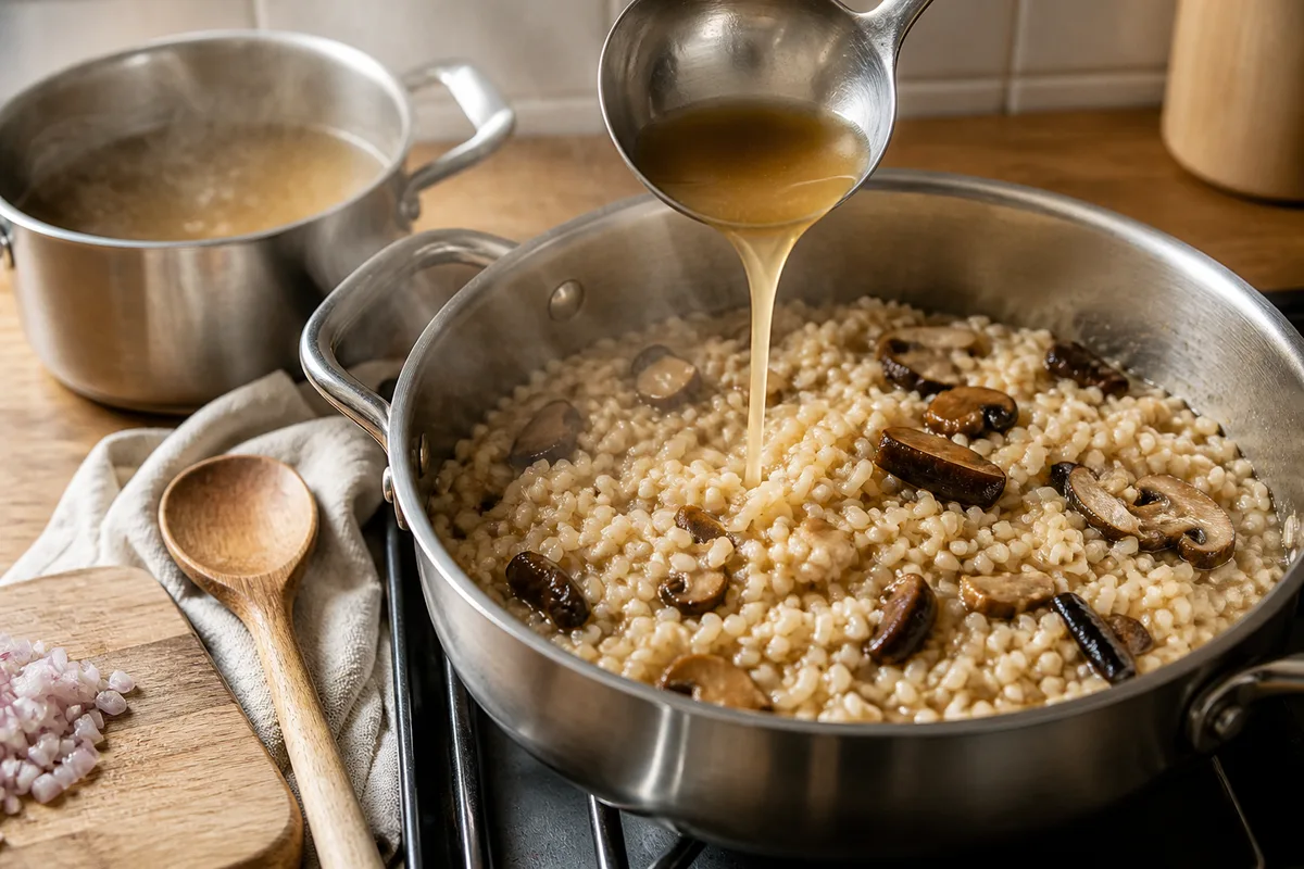 Risotto champignon : la technique qui change tout