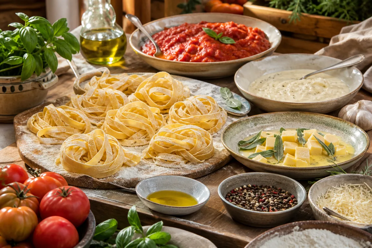 Quelle sauce pour des pâtes fraîches ?